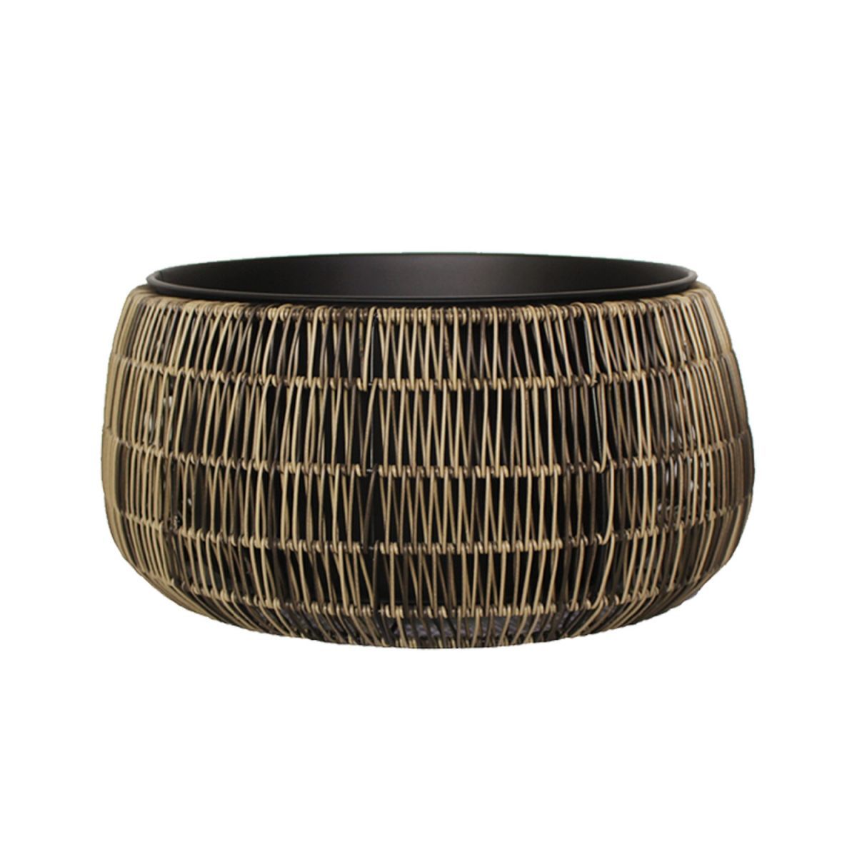 Flower Pot Didcot | size: Length: 36cm, Width: 36cm, Height: 20cm | color: Brown | image: 1 | variant: 1005287