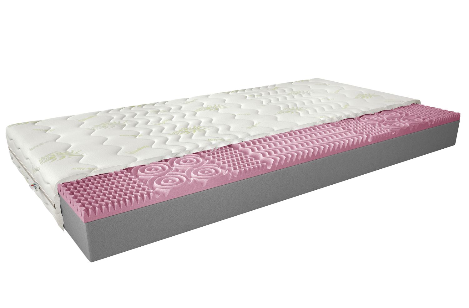 Foam Mattress Lauren 1 | size: Length: 200cm, Width: 80cm | image: 0 | variant: 1013795