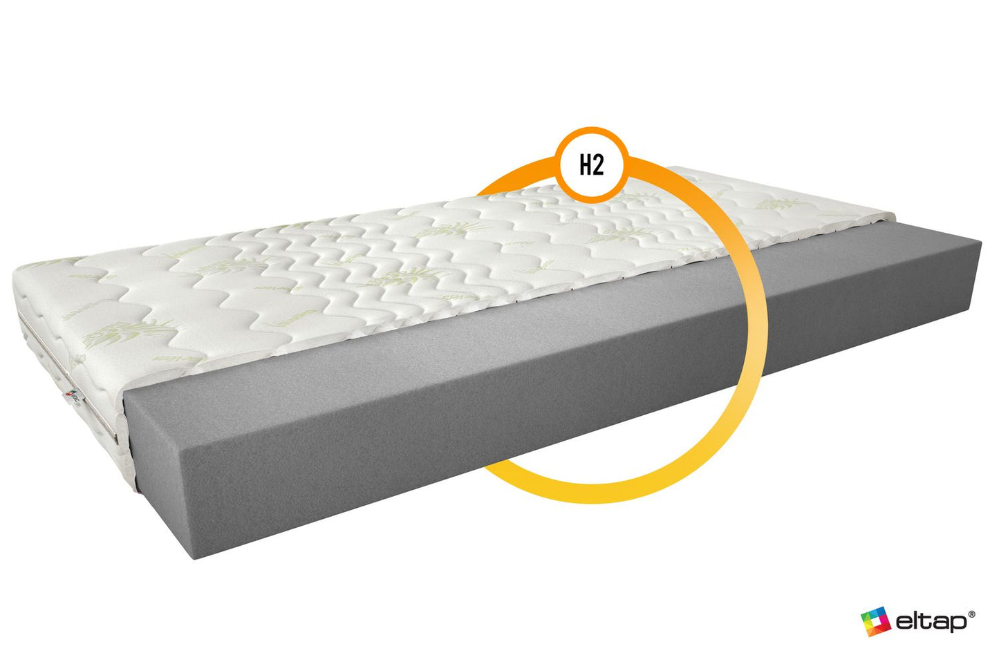 Foam Mattress Lino 16 | size: Length: 200cm, Width: 140cm | image: 2 | variant: 1013775