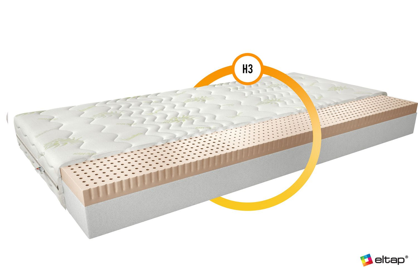 Foam Mattress Moska 16 | size: Length: 200cm, Width: 140cm | image: 2 | variant: 1013572