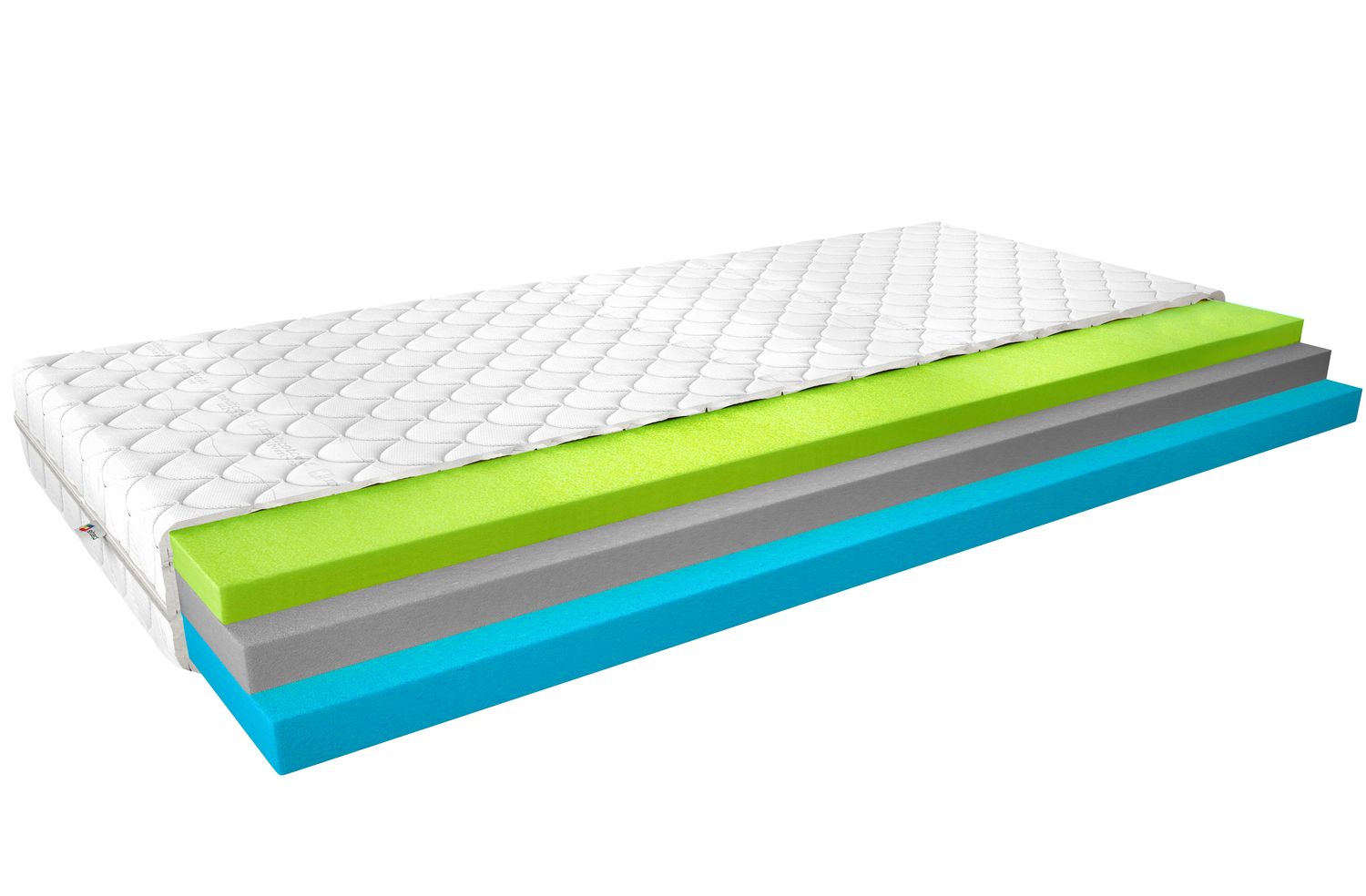 Foam Mattress Simona 3 | size: Length: 200cm, Width: 80cm | image: 1 | variant: 1013902