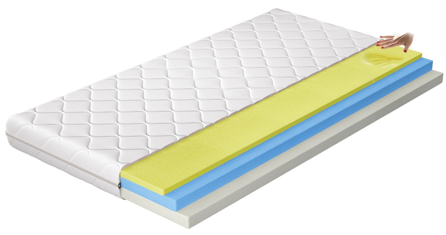 Foam Mattress Simona 5 | size: Length: 200cm, Width: 90cm | image: 0 | variant: 1013904