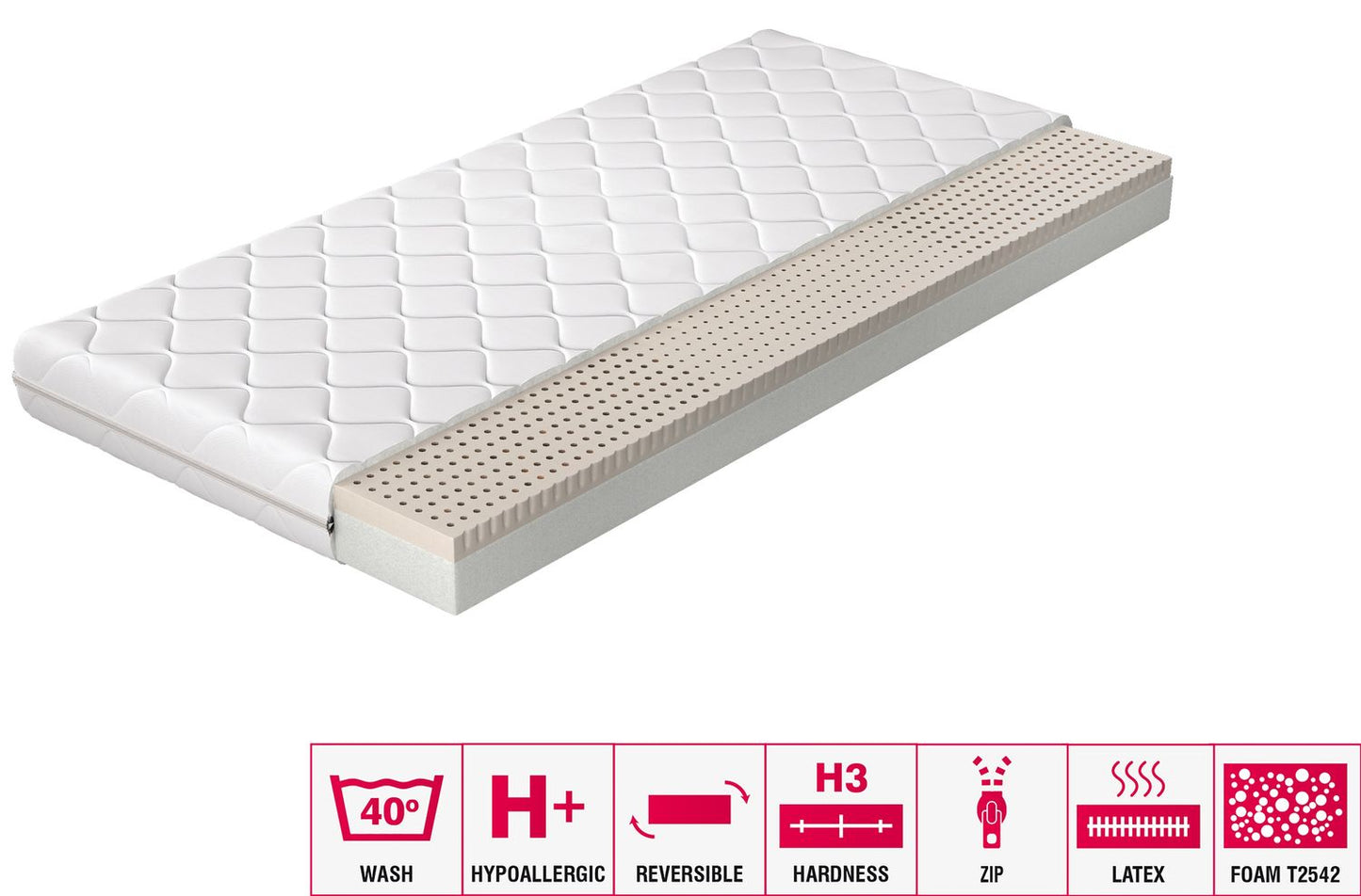 Foam Mattress Vibo Valentia 10 | size: Length: 200cm, Width: 120cm | image: 2 | variant: 1014546