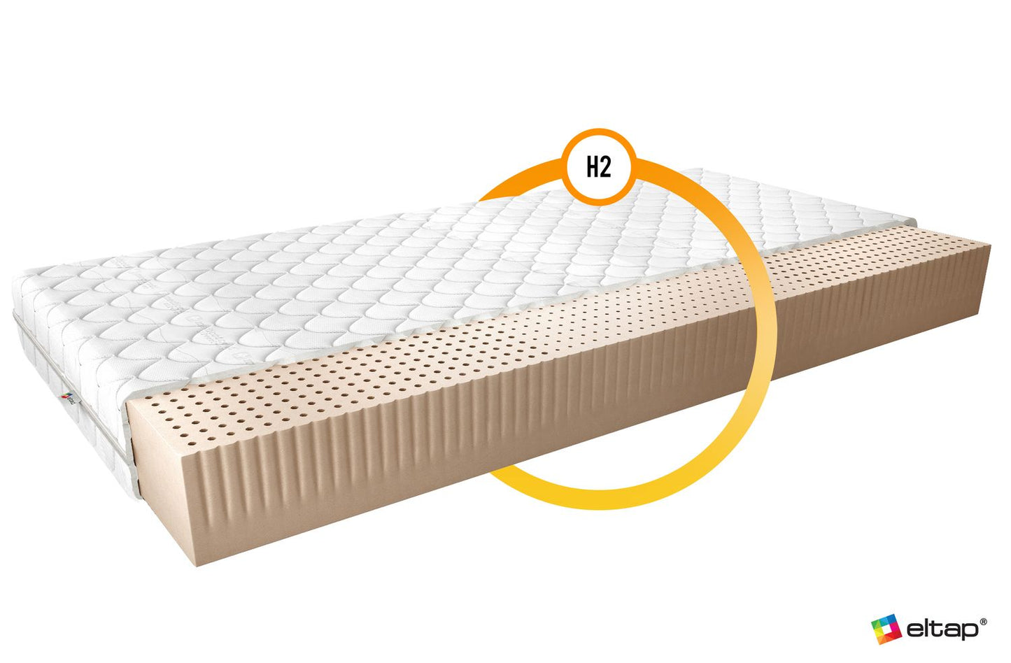 Foam Mattress West Bordeaux 18 | size: Length: 200cm, Width: 140cm | image: 2 | variant: 1014484