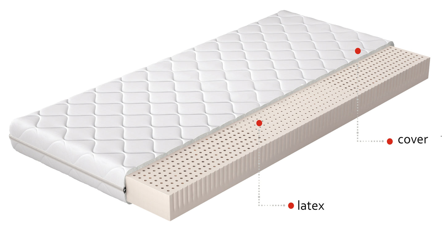 Foam Mattress West Bordeaux 5 | size: Length: 200cm, Width: 90cm | image: 1 | variant: 1014471