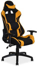 Gaming Chair Eastleigh | size: Width: 70cm, Height: 127-135cm, Depth: 49cm | color: Yellow/Black | image: 1 | variant: 1004222