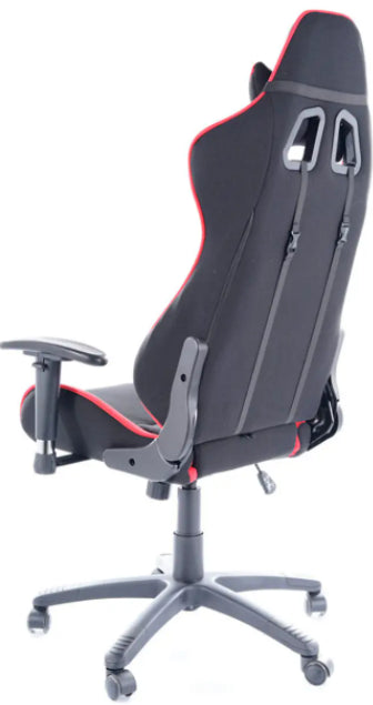 Gaming Chair Eastleigh | size: Width: 70cm, Height: 135cm, Depth: 49cm | color: Black/Red | image: 2 | variant: 1004223