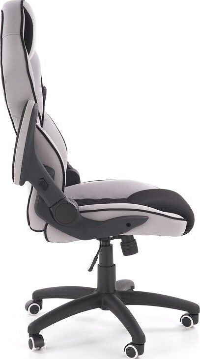 Gaming Chair Sonic | size: Width: 68cm, Height: 124cm, Depth: 70cm | color: Black/Grey | image: 2 | variant: 1011567