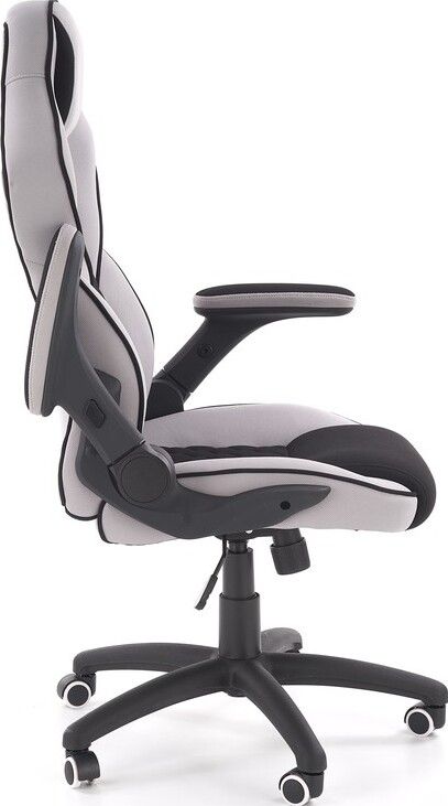 Gaming Chair Sonic | size: Width: 68cm, Height: 124cm, Depth: 70cm | color: Black/Grey | image: 3 | variant: 1011567