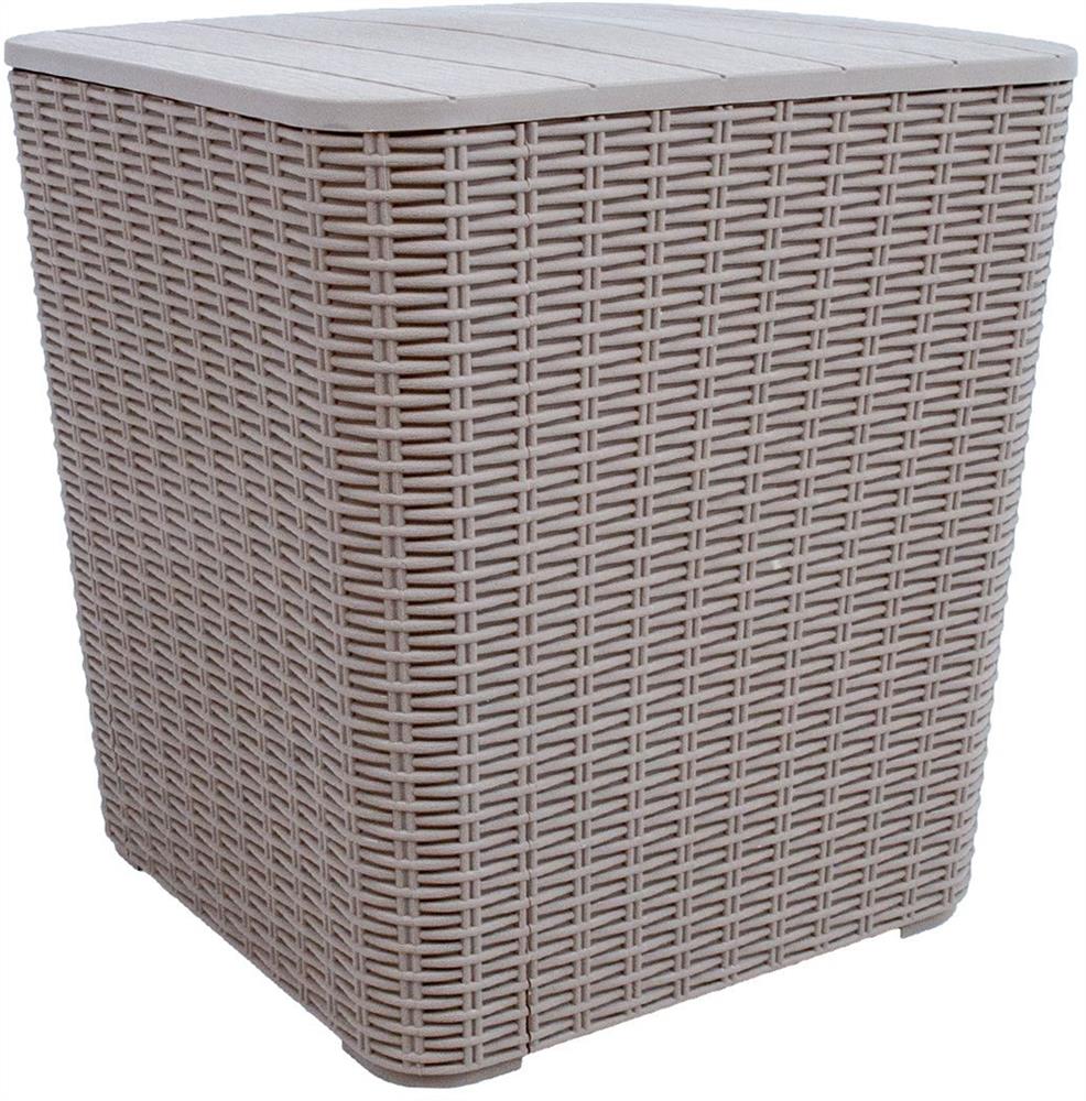 Garden Box Bocas | size: Length: 39cm, Width: 39cm, Height: 42cm | color: Gray | image: 1 | variant: 1017549