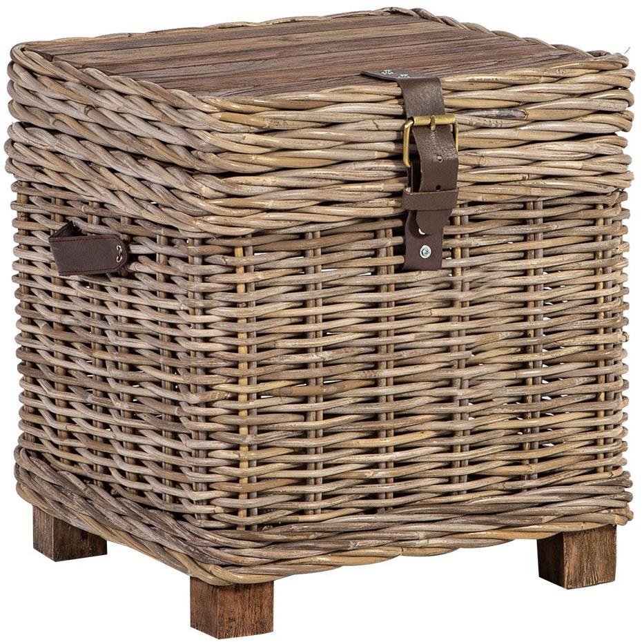 Garden Box Egros 2 | size: Length: 42cm, Width: 42cm, Height: 43cm | color: Brown | image: 1 | variant: 1017547