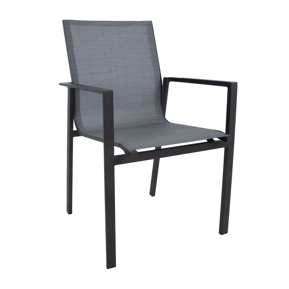 Garden Chair Amalfi | size: Width: 58cm, Height: 90cm | color: Gray | image: 1 | variant: 1011666