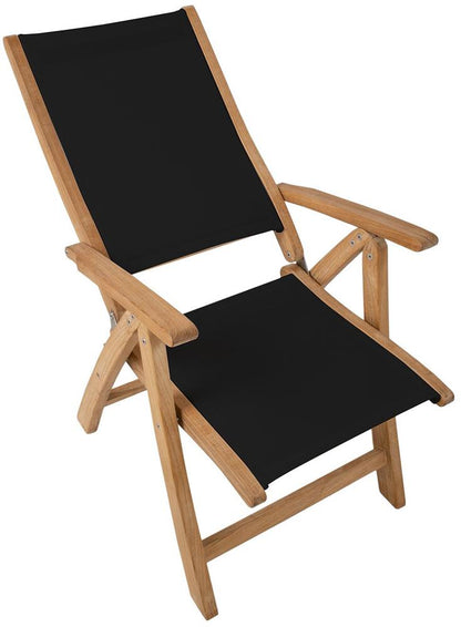 Garden Chair Bali 2 | size: Width: 60cm, Height: 110cm, Depth: 70cm | color: Black | image: 7 | variant: 1017509