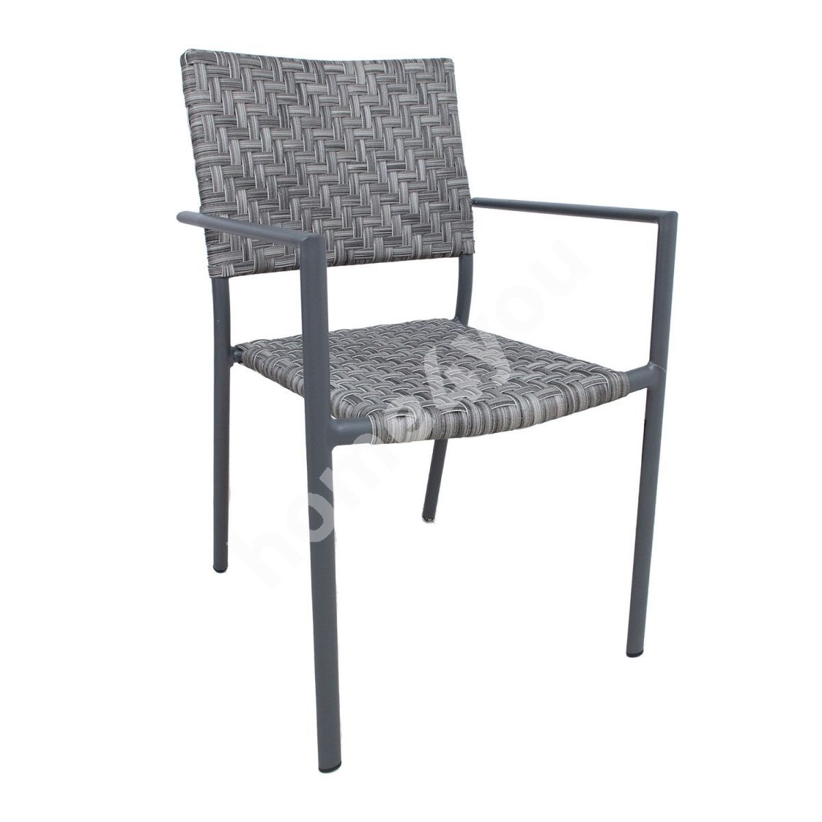 Garden Chair Chemnitz | size: Width: 54cm, Height: 86cm, Depth: 58cm | color: Gray | image: 1 | variant: 1012479
