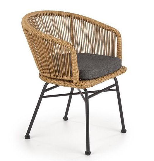 Garden Chair K400 | size: Width: 55cm, Height: 74cm | color: Brown | image: 0 | variant: 1010513