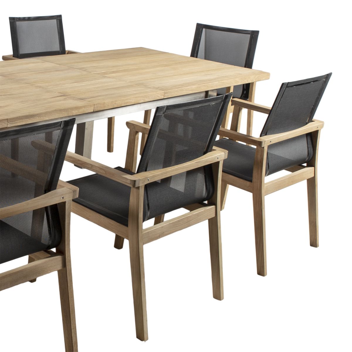 Garden Chair Thatcham | size: Width: 64cm, Height: 90cm | color: Gray | image: 2 | variant: 1004803