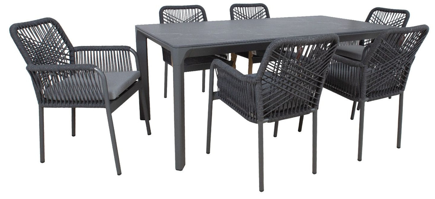 Garden Furniture Set Carves 4 | color: Gray | image: 0 | variant: 1017765