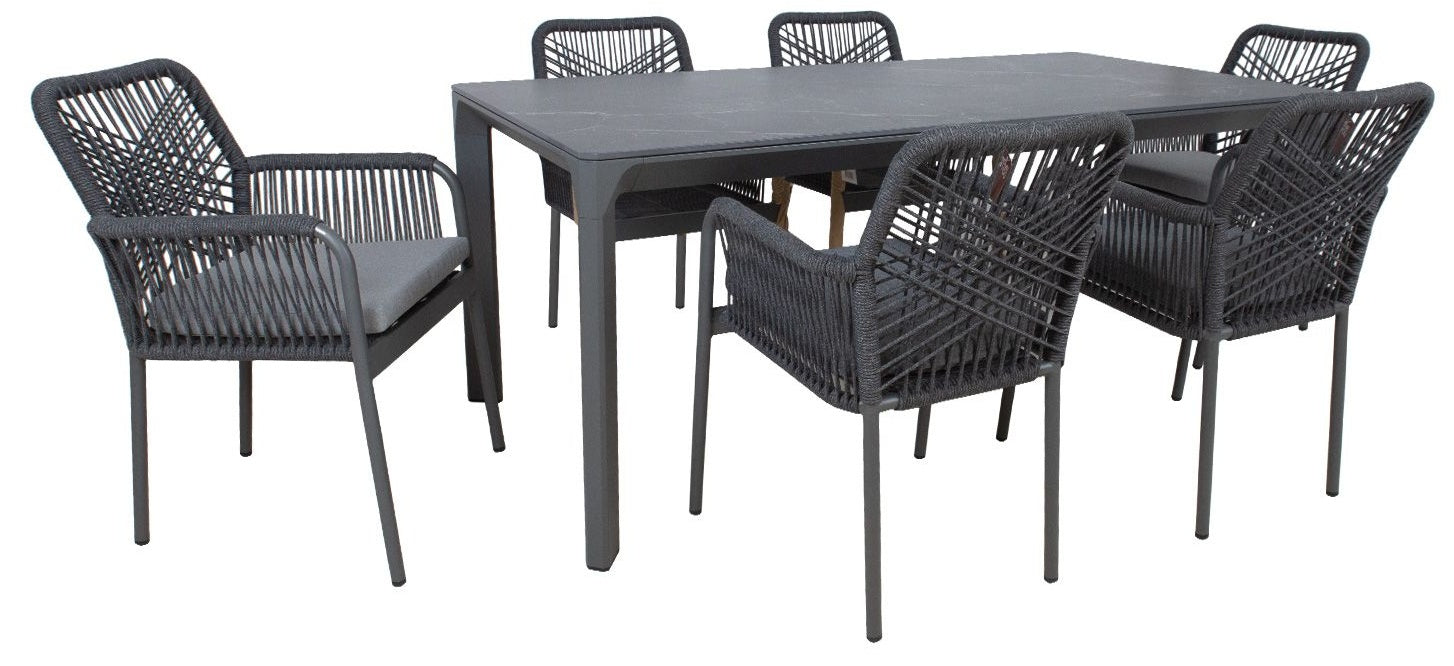 Garden Furniture Set Carves 4 | color: Gray | image: 0 | variant: 1017765