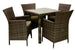 Garden Furniture Set Didcot | color: Brown | image: 1 | variant: 1000596