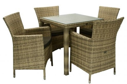 Garden Furniture Set Didcot | color: Brown | image: 1 | variant: 1000597