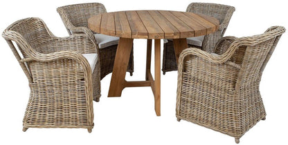 Garden Furniture Set East Amman | color: Brown/Oak | image: 1 | variant: 1006232