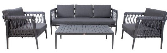 Garden Furniture Set East Eton | color: Gray | image: 2 | variant: 1005143