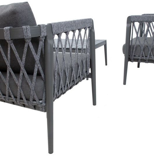 Garden Furniture Set East Eton | color: Gray | image: 5 | variant: 1005143