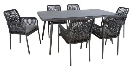 Garden Furniture Set East Holywell | color: Gray | image: 2 | variant: 1005553