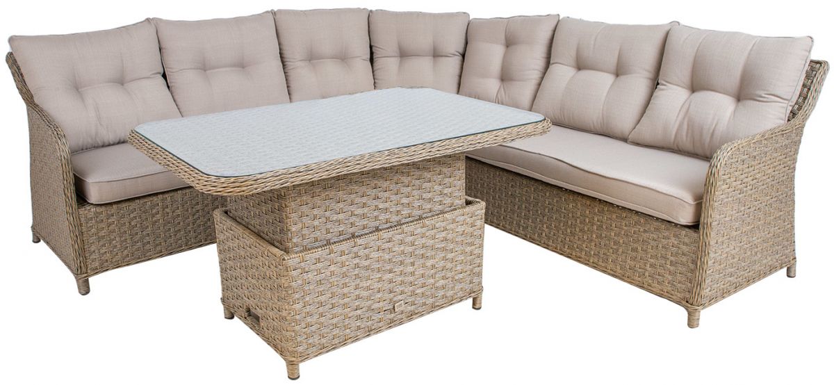 Garden Furniture Set Pacific 3 | color: Beige | image: 1 | variant: 1012271