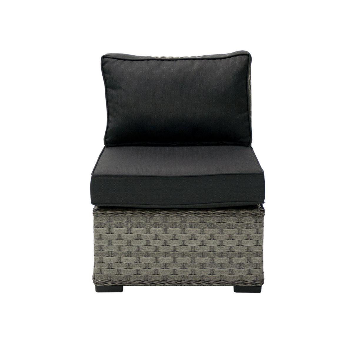 Garden Modular Sofa East Inverness | size: Length: 81cm, Height: 78cm, Depth: 62cm | color: Gray | image: 2 | variant: 1004852