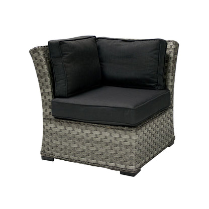 Garden Modular Sofa Geneva 1 | size: Length: 81cm, Height: 78cm, Depth: 81cm | color: Gray | image: 1 | variant: 1010595