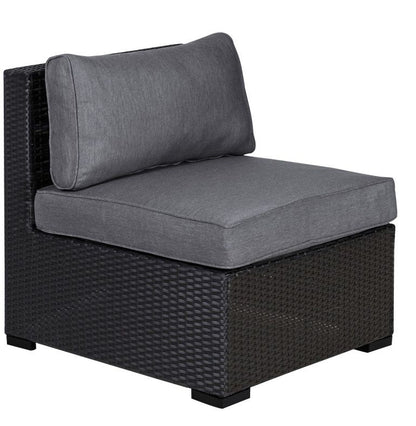 Garden Modular Sofa Sevilla 1 | size: Length: 67cm, Height: 45cm, Depth: 76.5cm | color: Gray | image: 0 | variant: 1010593