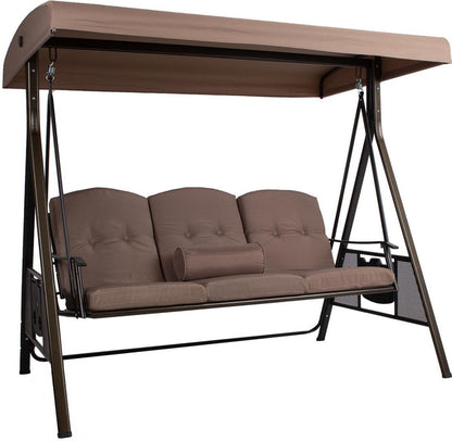 Garden Rocking Sofa Franco | color: Brown | image: 1 | variant: 1012237