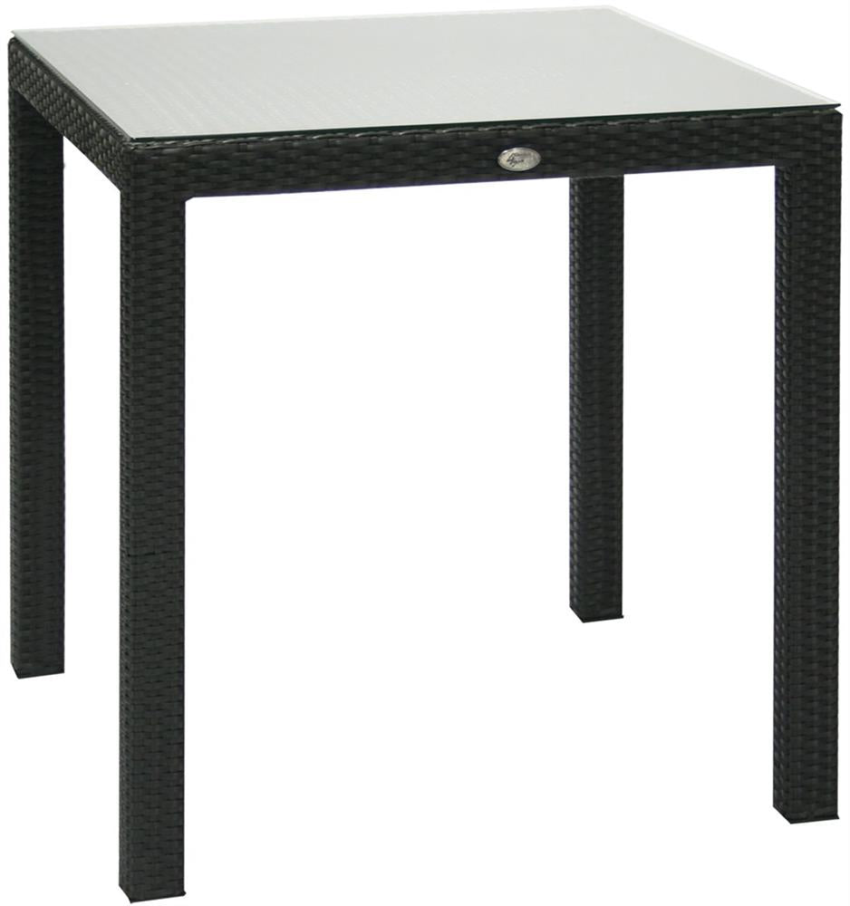 Garden Table Didcot | size: Length: 73cm, Width: 73cm, Height: 71cm | color: Black | image: 1 | variant: 1000613