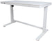 Height Adjustable Desk Bologna | size: Length: 60cm, Width: 120cm, Height: 121cm | color: White / White | image: 0 | variant: 1001507