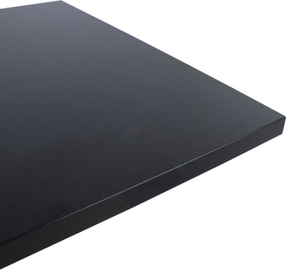 Height Adjustable Desk Bologna | size: Length: 80cm, Width: 140cm, Height: 121cm | color: Black / Gray | image: 2 | variant: 1001518