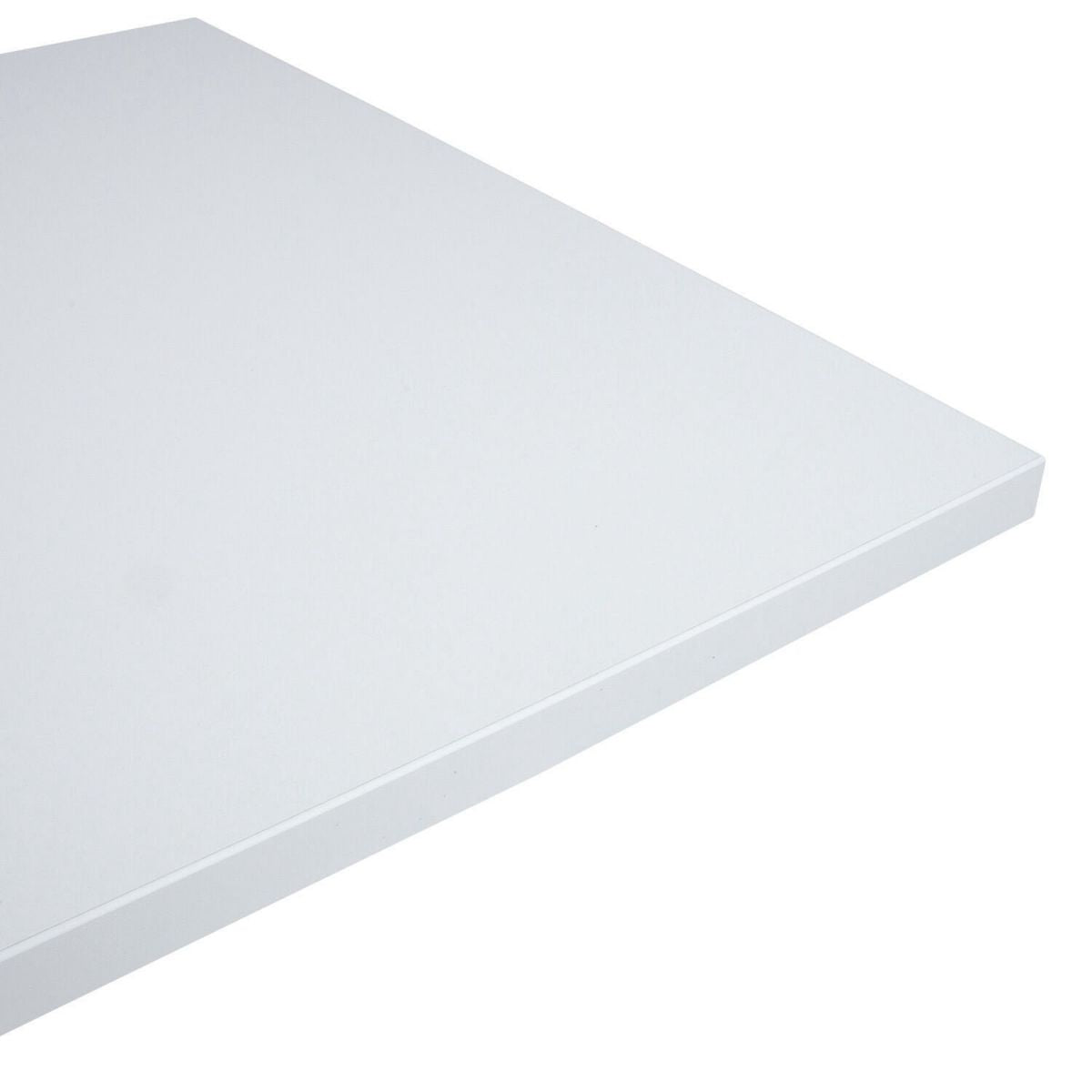Height Adjustable Desk Bologna | size: Length: 80cm, Width: 140cm, Height: 121cm | color: White / Gray | image: 1 | variant: 1001517