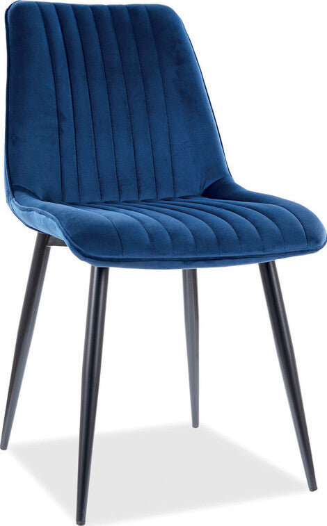 Kitchen Chair Abu Dhabi | size: Width: 47cm, Height: 88cm, Depth: 42cm | color: Blue | image: 1 | variant: 1003638