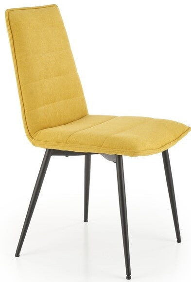 Kitchen Chair Agadir | size: Width: 47cm, Height: 92cm, Depth: 60cm | color: Yellow | image: 0 | variant: 1002459