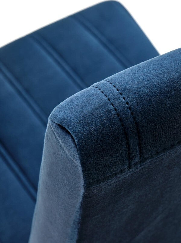 Kitchen Chair Akranes | size: Width: 47cm, Height: 99cm, Depth: 59cm | color: Blue | image: 2 | variant: 1002116