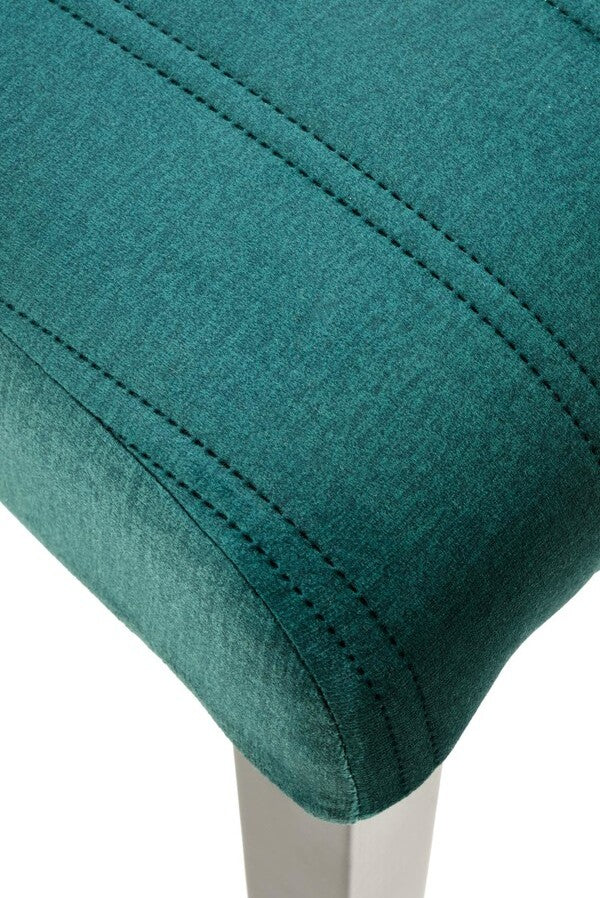 Kitchen Chair Akranes | size: Width: 47cm, Height: 99cm, Depth: 59cm | color: Green | image: 7 | variant: 1002117
