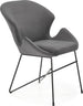 Kitchen Chair Amman | size: Width: 57cm, Height: 82cm, Depth: 62cm | color: Gray | image: 1 | variant: 1002419