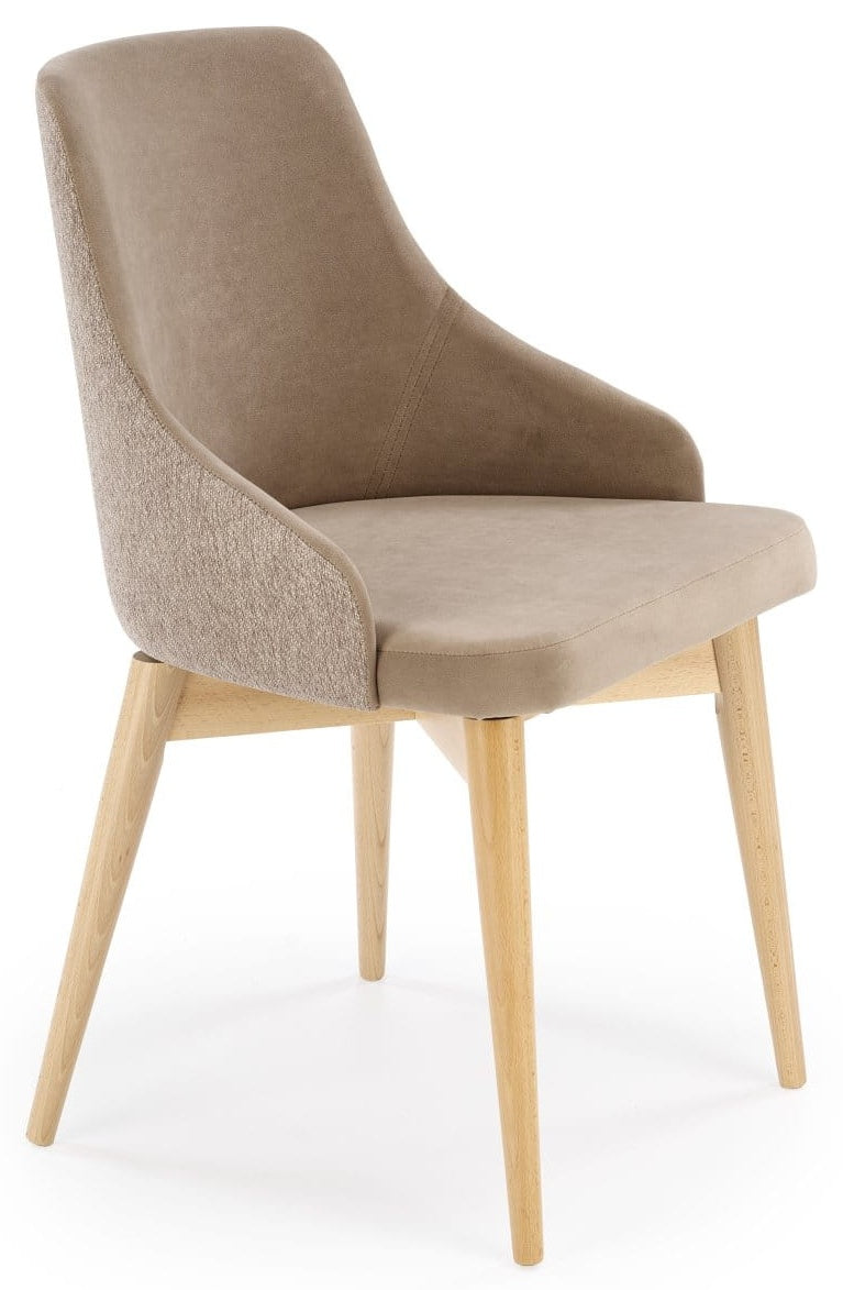 Kitchen Chair Angers | size: Width: 50cm, Height: 79cm, Depth: 53cm | color: Beige | image: 0 | variant: 1002609