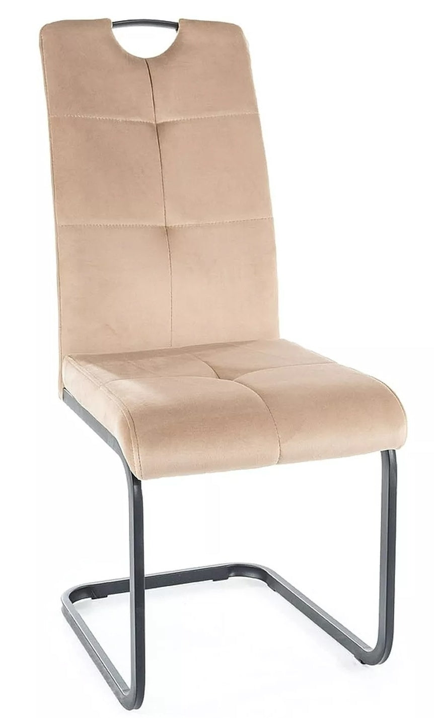 Kitchen Chair Axo | size: Width: 43cm, Height: 101cm, Depth: 47cm | color: Beige | image: 0 | variant: 1004154