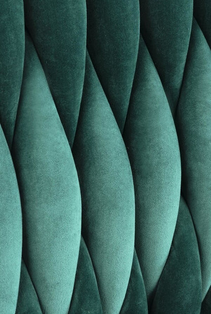 Kitchen Chair Baku | size: Width: 48cm, Height: 94cm, Depth: 55cm | color: Green | image: 4 | variant: 1002373
