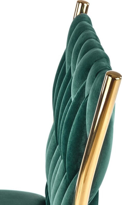 Kitchen Chair Baku | size: Width: 48cm, Height: 94cm, Depth: 55cm | color: Green | image: 5 | variant: 1002373