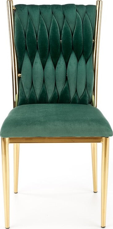Kitchen Chair Baku | size: Width: 48cm, Height: 94cm, Depth: 55cm | color: Green | image: 6 | variant: 1002373
