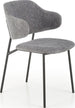 Kitchen Chair Barcelona | size: Width: 52cm, Height: 82cm, Depth: 62cm | color: Gray | image: 0 | variant: 1002474