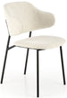 Kitchen Chair Barcelona | size: Width: 52cm, Height: 82cm, Depth: 62cm | color: White | image: 0 | variant: 1002475