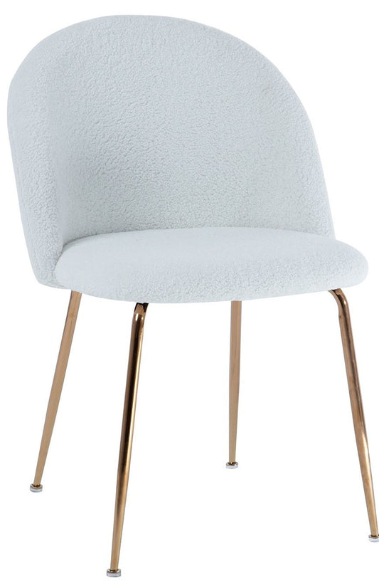 Kitchen Chair Beetle | size: Width: 54cm, Height: 78cm, Depth: 56cm | color: White | image: 1 | variant: 1012474